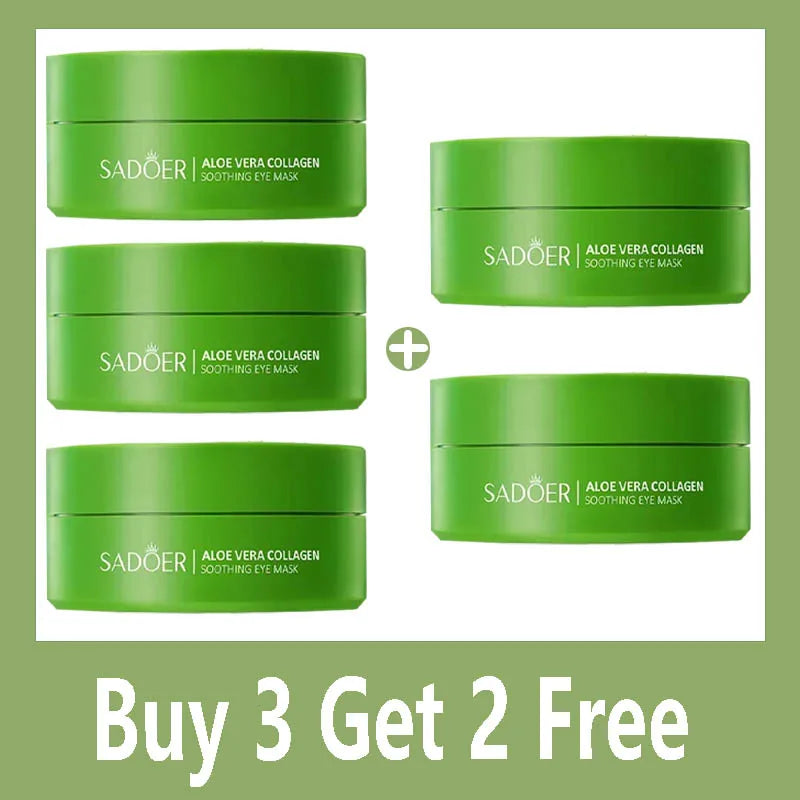 Aloe Vera Collagen Eye Mask - 60 Patches