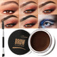 Matte Brown Black Eyebrow Cream - 3D Natural Tint Waterproof Gel Wax