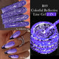LILYCUTE 5ML Reflective Glitter Liner Gel Polish Nail Art Champagne Sparkling Lines