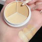 3 Colors Contour Concealer Palette with Brush - Moisturizing Full Coverage