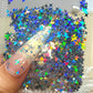 Holographic Nail Art Glitter - Laser Star & Butterfly Sequins (2g)