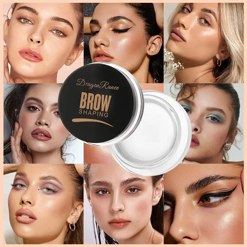 Long-Lasting Waterproof Matte Eyebrow Cream Gel