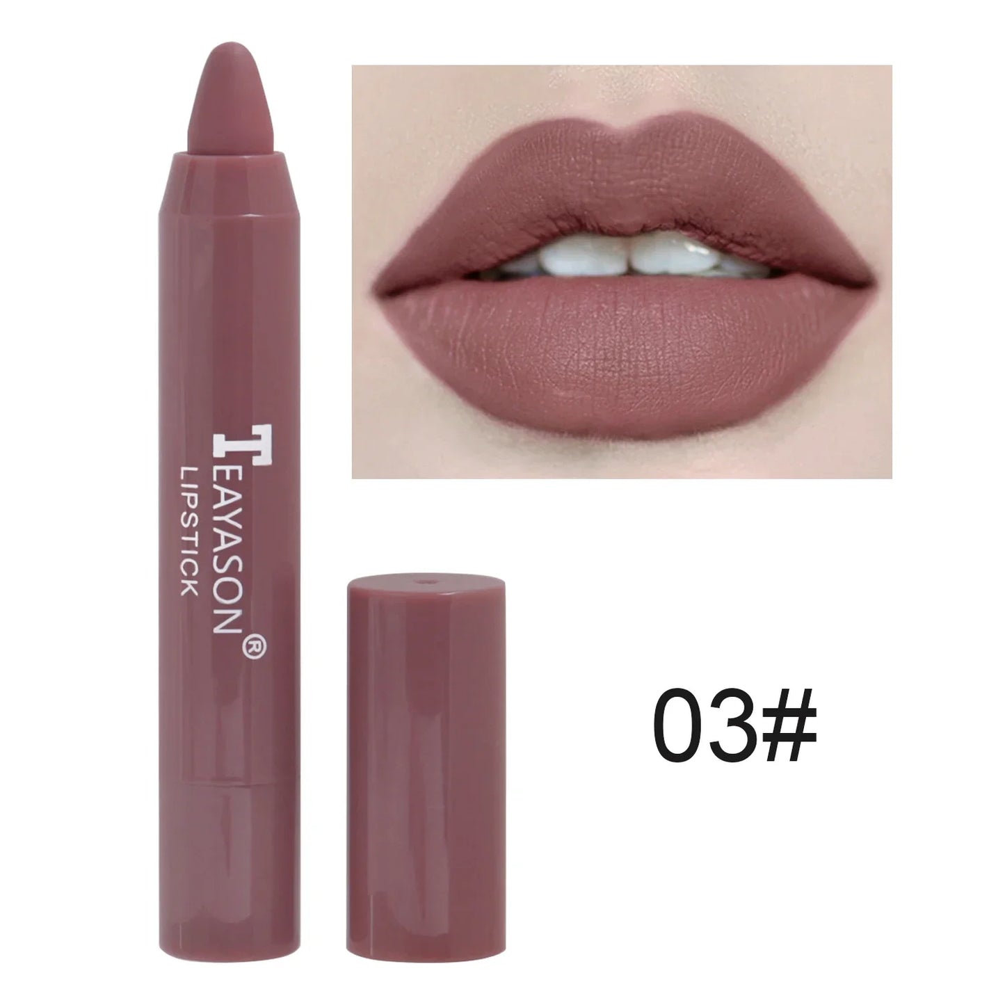 Velvet Matte Lipstick - Waterproof Long-Lasting Lip Liner Pencil