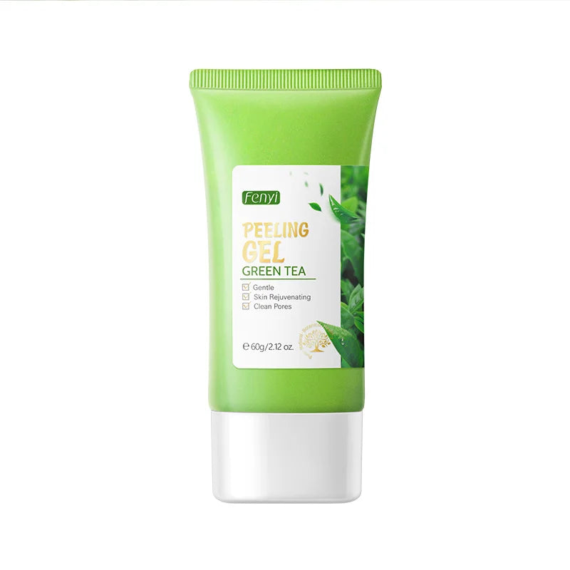 LAIKOU Matcha Exfoliating Peeling Gel - Gentle Facial Scrub for Deep Cleansing & Moisturizing (60g)