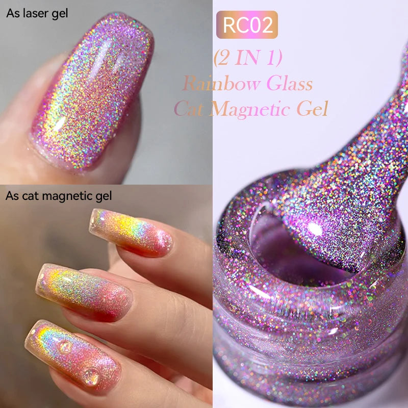 LILYCUTE 9D Cat Eye Magnetic Gel Nail Polish - 7ml