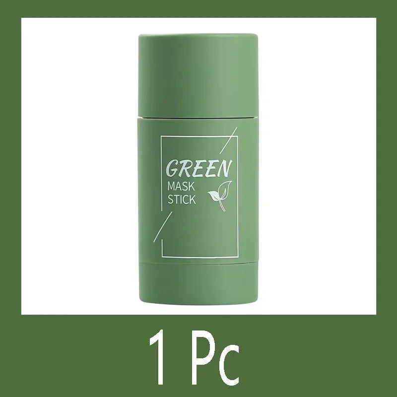 Green Tea & Eggplant Purifying Mud Mask - Deep Cleansing & Pore Refining Treatment