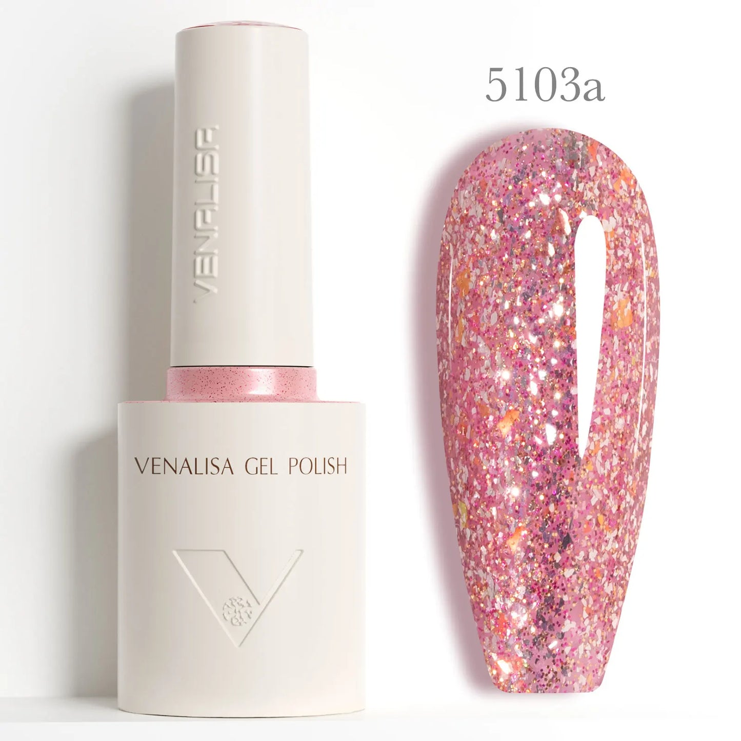 VENALISA V6 Gel Nail Polish - HEMA & TPO Free, Long-Lasting UV/LED Gel, 10ml