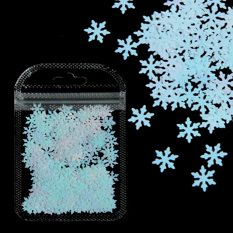 Holographic Nail Art Glitter - Laser Star & Butterfly Sequins (2g)