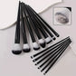 Professional 13-Piece Makeup Brush Set with Soft Synthetic Bristles
