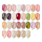 MAYCHAO Transparent Jelly Gel Nail Polish - 7.3ml Semi-Permanent Nude Collection