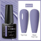 MEET ACROSS Wine Red Gel Nail Polish - 7ml Long-Lasting French Manicure