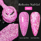 LILYCUTE 5ML Reflective Glitter Liner Gel Polish Nail Art Champagne Sparkling Lines