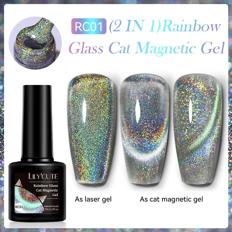 LILYCUTE Metallic Painting Liner Gel Nail Polish - 5ml