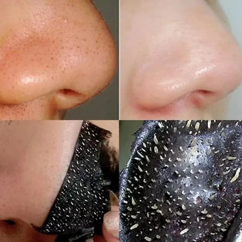 PWYUMAN Bamboo Charcoal Blackhead Remover Mask - Deep Pore Cleansing & Acne
