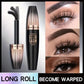 Curated Radiance Professional Waterproof 4D Mascara - Ultra-Volumizing, Lengthening & Long-Lasting Curling