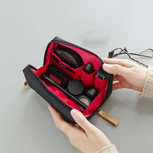 2025 Korean Style Cosmetic Bag - Waterproof Luxury Makeup Organizer