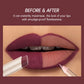 USHAS 12-Color Matte Lip Liner & Lipstick Set - Long-Lasting Nude & Red Shades