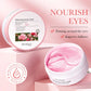 BIOAQUA Rose Hyaluronic Acid Eye Mask - 60 Patches for Hydration & Firming
