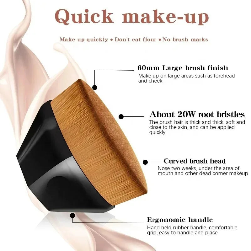 Professional Makeup Brush Set - Soft Foundation & Blush Brush