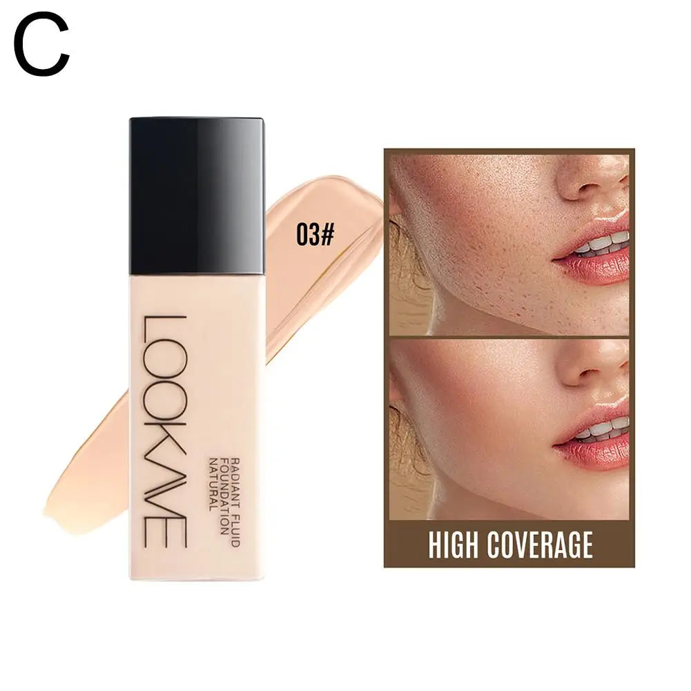 Liquid Foundation - Long Lasting Full Coverage Natural Matte