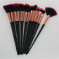 Professional Unicorn Makeup Brush Set - 10 Piece Collection