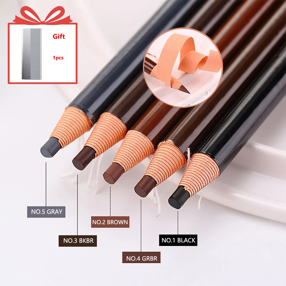Waterproof Eyebrow Pencil - Long Lasting Brow Lift Feather Pencil