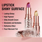XMSJ Quicksand Gold Glitter Lipstick - Moisturizing Long-Lasting Waterproof Lip Color 3.8g