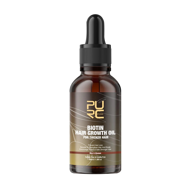 PURC Biotin Hair Growth Shampoo - Anti Hair Loss Treatment with Argan