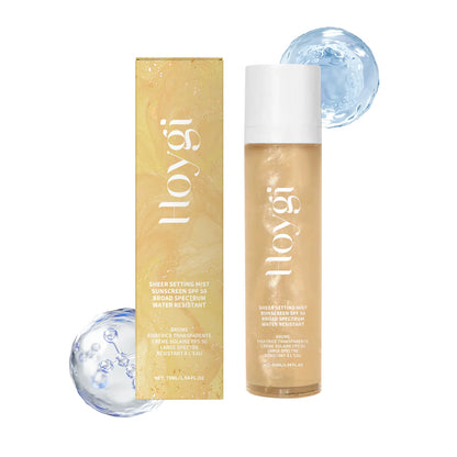SPF 50+ Makeup Setting Spray - Oil Control & Sun Protection Face Mist