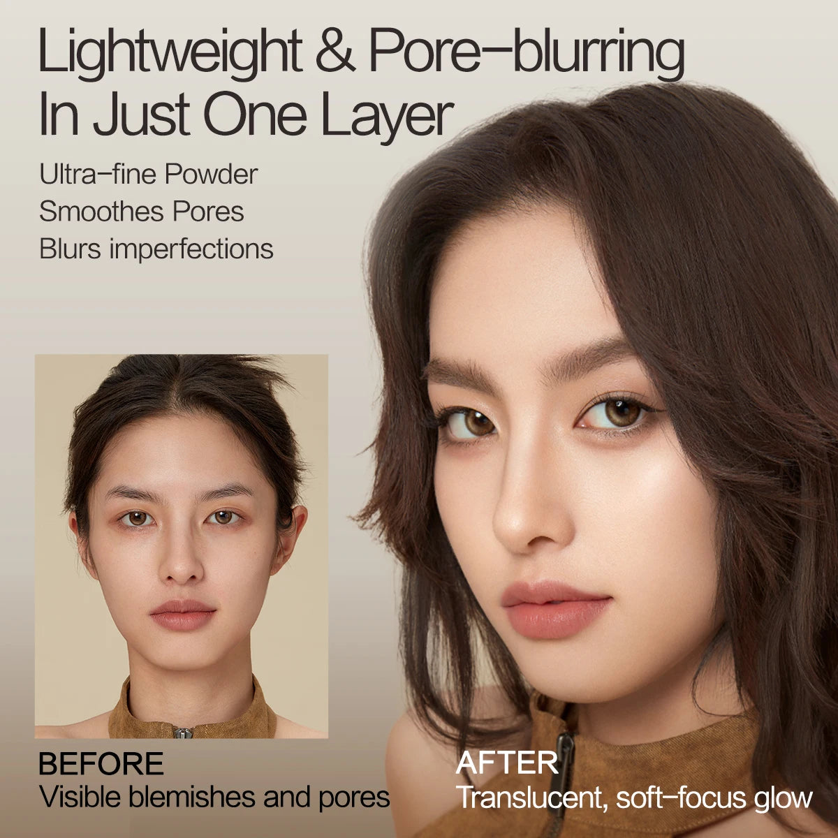 Long-Lasting Moisture Matte Liquid Foundation - Full Coverage Concealer