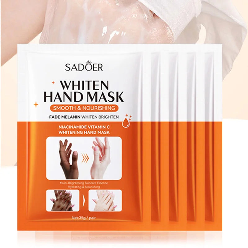 SADOER Niacinamide Hand Mask - Moisturizing & Brightening Hand Treatment