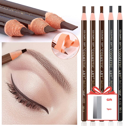 Waterproof Eyebrow Pencil - Long Lasting Brow Lift Feather Pencil