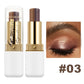 Double Color Eyeshadow Stick - Waterproof Glitter Shimmer Metallic