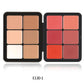 12 Color Blush Concealer Set - Waterproof Face Contour Cream Palette