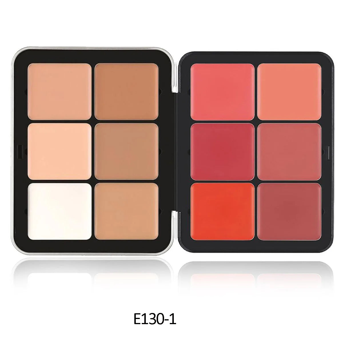 12 Color Blush Concealer Set - Waterproof Face Contour Cream Palette
