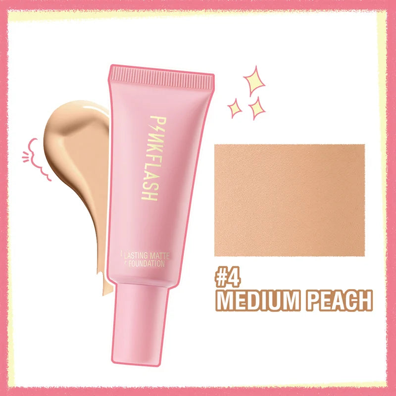 Makeup Foundation - Full Concealer Smooth Oil Control Matte Base