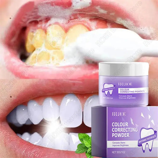 5 Days Teeth Whitening Powder Remove Plaque Stains Dental Calculus Oral Hygiene