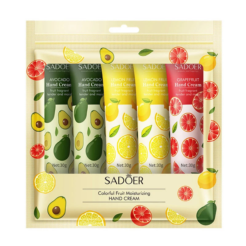 Avocado & Sakura Hand Cream Gift Set - 15 Piece Collection