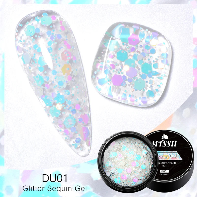 Mtssii Dried Flower Gel Nail Polish - Natural Flower Fairy Series UV/LED