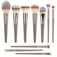 Professional Makeup Brush Set - 3-20 Pieces Premium Soft Goat Hair &