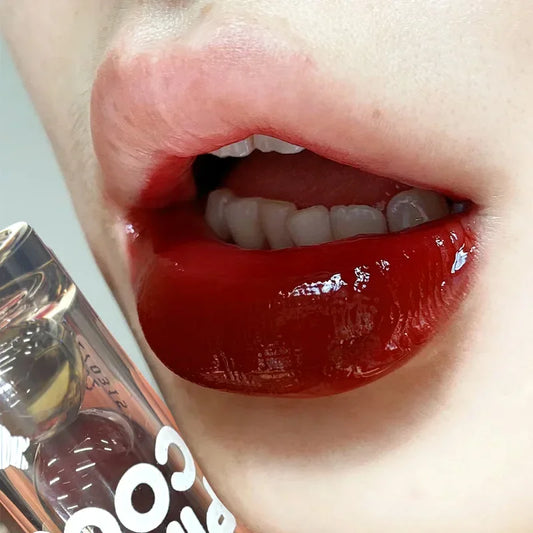 Handaiyan Mirror Glass Lip Tint - Long-Lasting Waterproof Lip Gloss