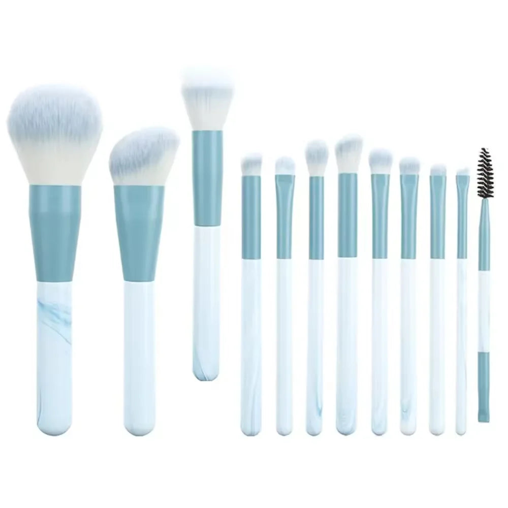 Professional Makeup Brush Set - 12 Piece Collection