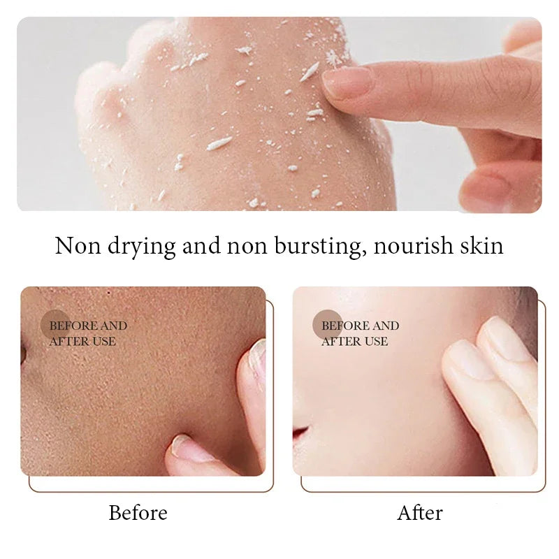 BIOAQUA White Rice Face Exfoliating Gel - Moisturizing & Nourishing Facial Scrub 140g