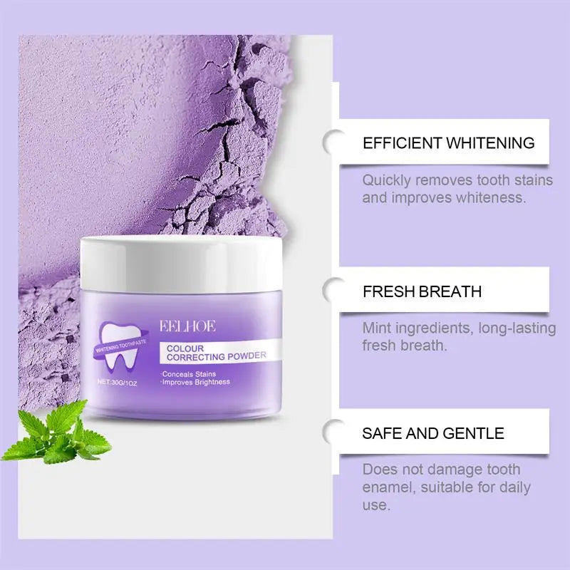 5 Days Teeth Whitening Powder Remove Plaque Stains Dental Calculus Oral Hygiene