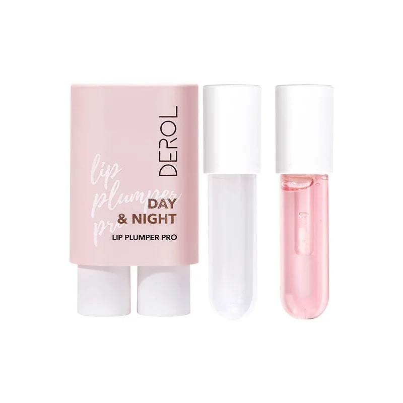 Natural Lip Plumper with Ginger & Peppermint - Day & Night Moisturizing Treatment