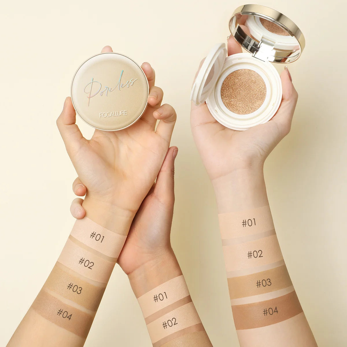 Air Cushion Foundation - Waterproof Matte Poreless Full Coverage