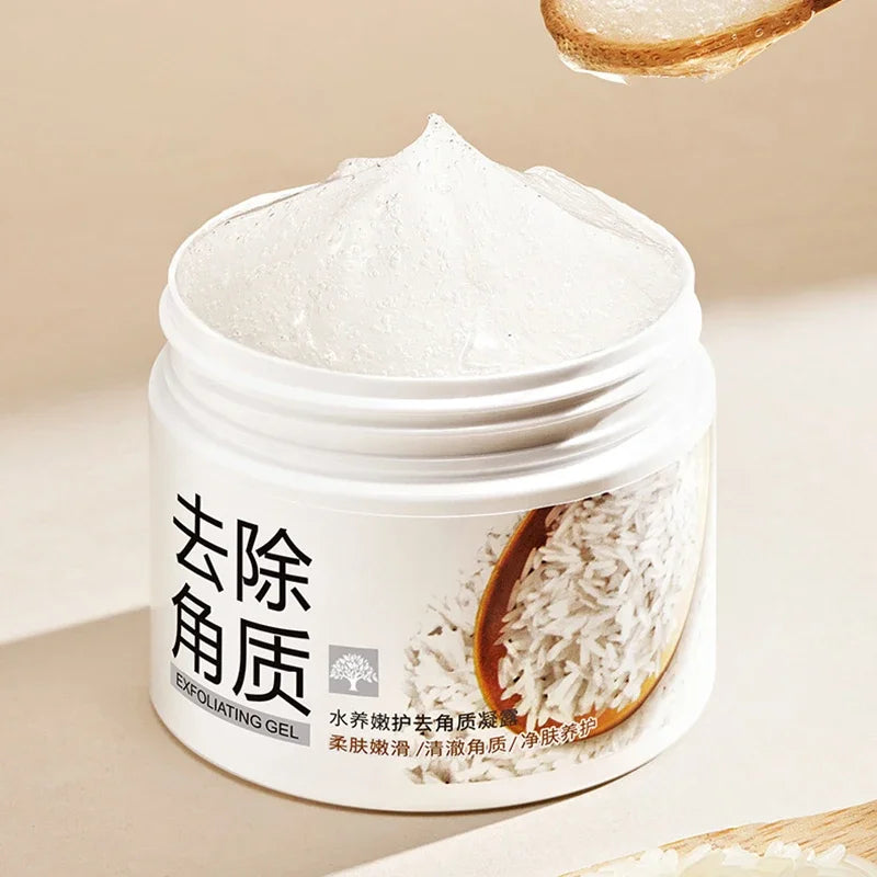 BIOAQUA White Rice Face Exfoliating Gel - Moisturizing & Nourishing Facial Scrub 140g
