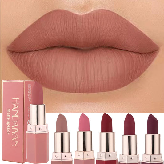Handaiyan Matte Velvet Lipstick - Long-Lasting Waterproof Formula