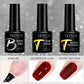 LILYCUTE UV Gel Nail Polish - Base & No-Wipe Top Coat Set (7ml)