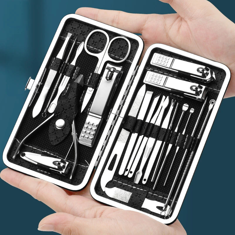 Home Nail Clipper Set Of 19 Pieces Large Size Dead Skin Pliers